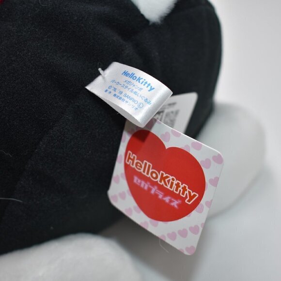 Hello Kitty San Rio Plush Head Turn with Red Bow and Hoodie Stuffed Animal 16" - Picture 8 of 8